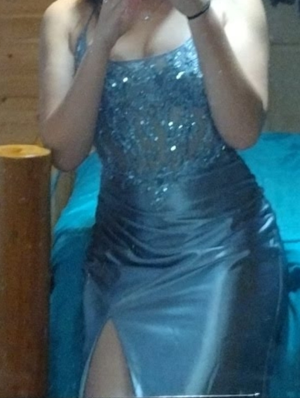 Designer Boutique Prom Dress-Worn Once-Excellent Condition